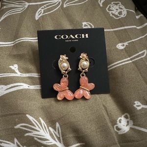Coach Drop Earrings
